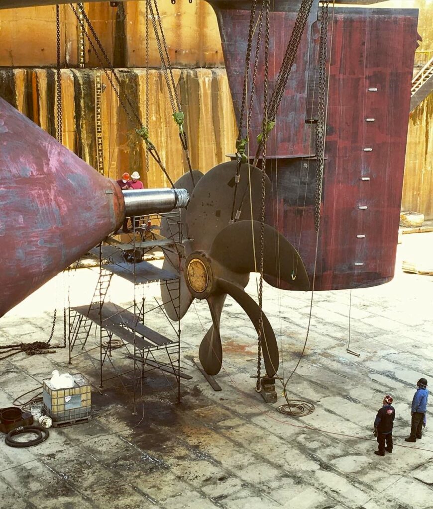 Marine boat rigging pic for LGH.