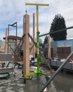 roustabout jobsite picture LGH material handling equipment