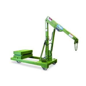 Equipment picture of a Ruger HP1500R Cantilever hydraulic portable floor crane. 