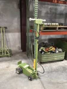 Picture of an LGH electric Johnson bar from the LGH warehouse.