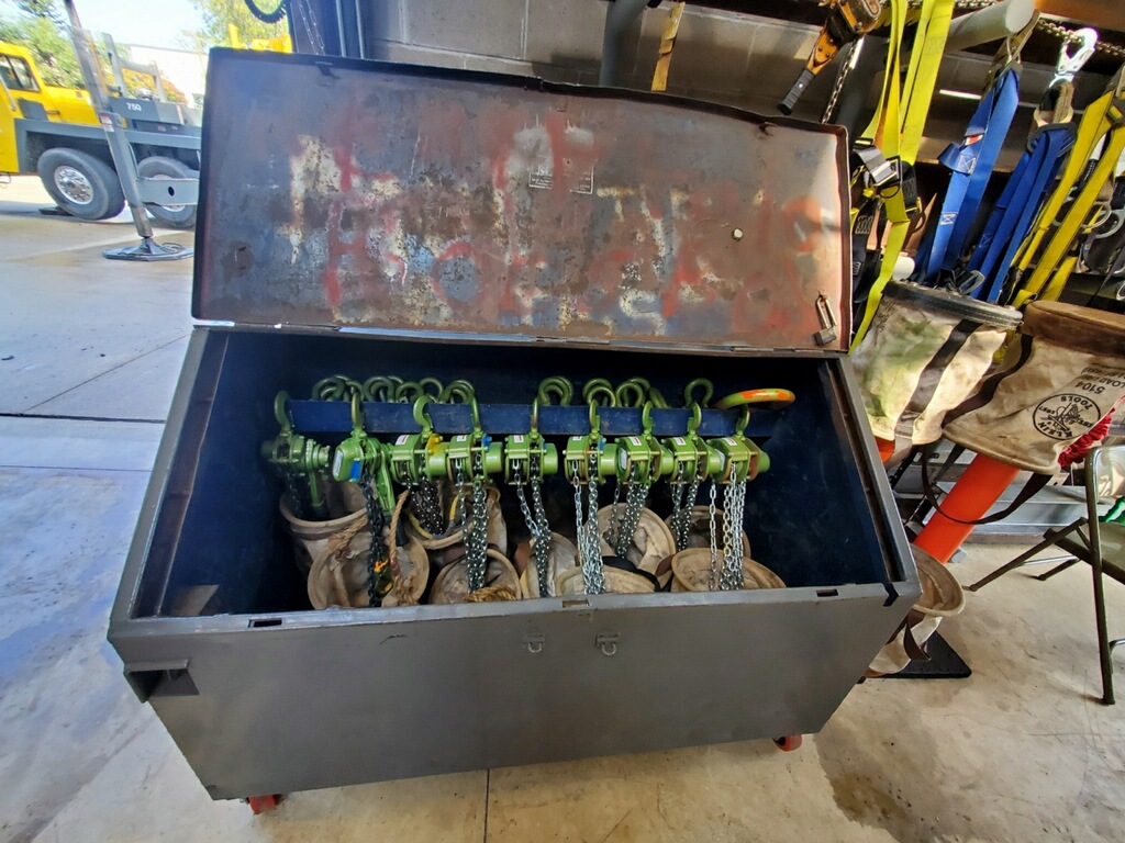 box of LGH gear at the BNAP competition