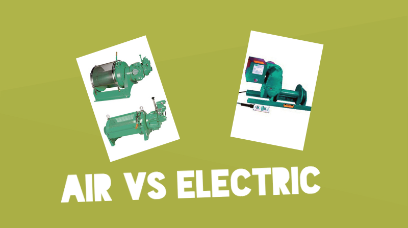 air vs electric winch 