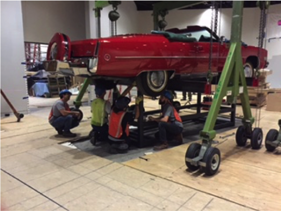 LGH Assists in Moving Chuck Berry’s Iconic ’73 Eldorado 1