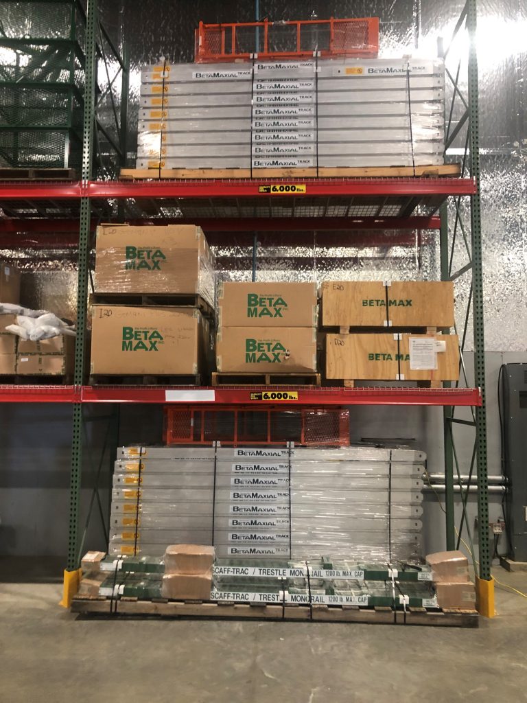 LGH Columbus Warehouse stocked with BETAMAX products