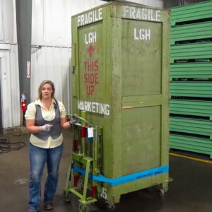 LGH rol-a-lift heavy duty material handling dolly