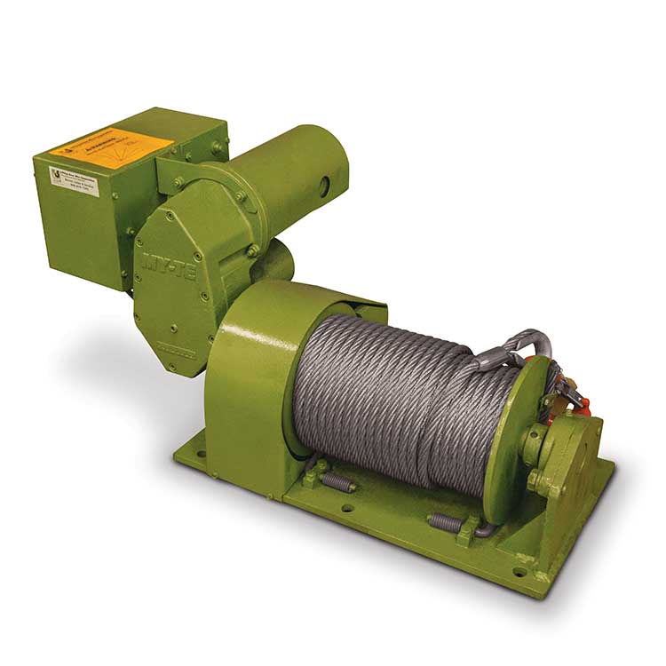 product picture of an electric winch rental from LGH