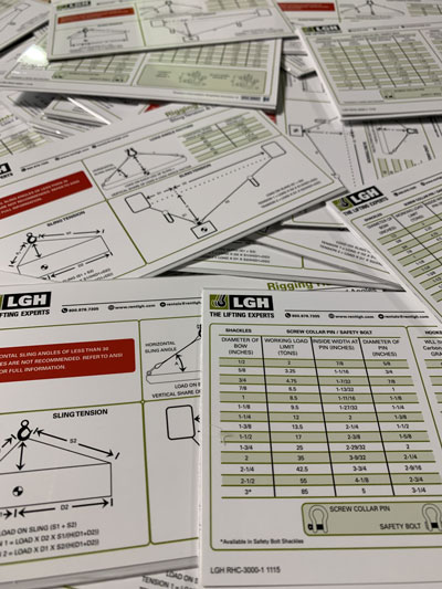 LGH Rigging Card