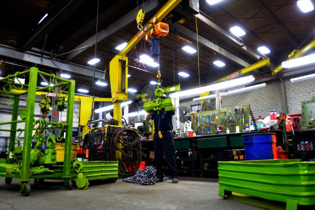 LGH rigging equipment is tested between each rental
